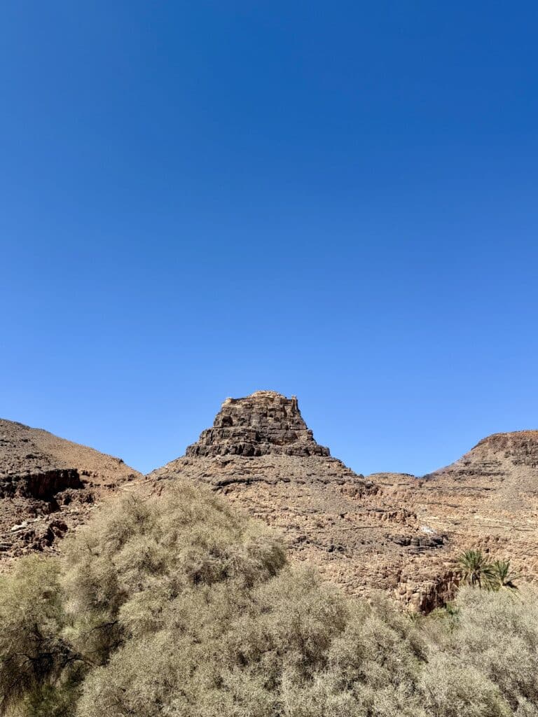 Vista lejana de agadir Id Aissa